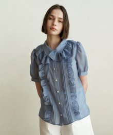 May Frill Blouse_River