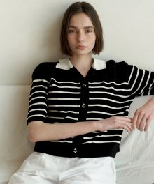 Marine Cardigan_Stripe