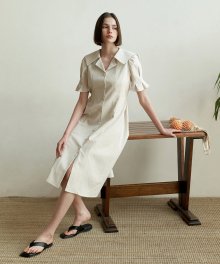 Adelio Dress_Oatmeal