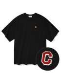 커버낫(COVERNAT) C로고 와펜 슬랍 티셔츠 블랙