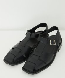 BLACK fisherman sandal 2nd(NH201)