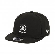 VOLCOM X NEW ERA 9FIFTY 스톤로고 스냅백(블랙)