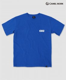 CCC 로고 반팔티셔츠(블루)