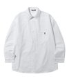 시티보이 보트자수 옥스포드 오버핏 셔츠 (WHITE)