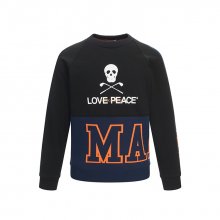 LOVE AND PEACE ROUND SWEATER