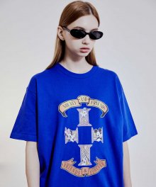 [ORDINARYPEOPLE X DISNEY] MICKEY AND FRIENDS BLUE T-SHIRTS