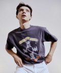 [ORDINARYPEOPLE X DISNEY] MICKEY AND FRIENDS CHARCOAL T-SHIRTS