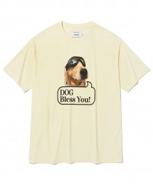 DOG BLESS YOU SHORT SLEEVE KS [LEMON]