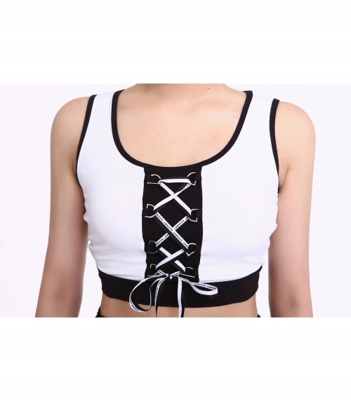 V CORSET BRA TOP