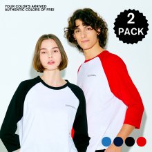 [패키지]래글런 티셔츠 2 PACK(4 컬러)