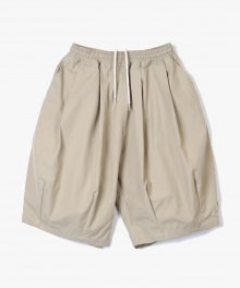 High Cotton Balloon Shorts [Beige]