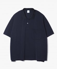 Chilling Polo Shirts [Navy]