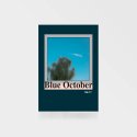 베이스언유즈(BASEDON_YOUTH) BLUE OCTOBER INTERIOR POSTER A3 A4