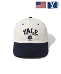 예일(YALE) 2 TONE BASKETBALL CAP IVORY