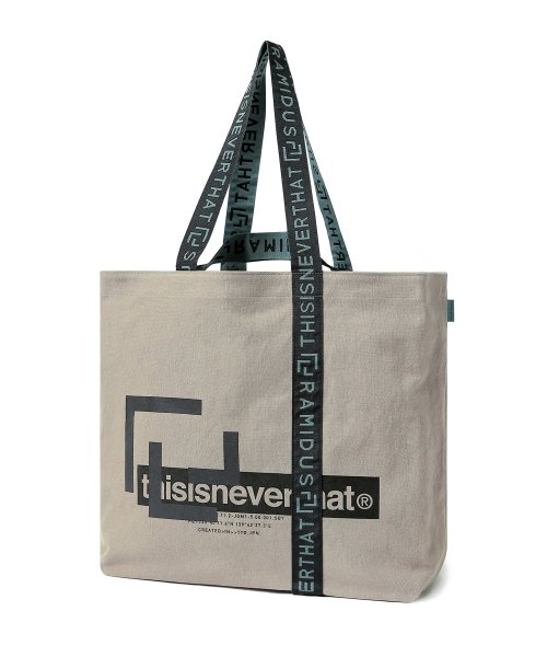 디스이즈네버댓(THISISNEVERTHAT) TNT x RAMIDUS TOTE BAG (L) Grey