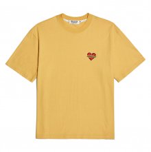 노맨틱 클래식 로고 1/2 티셔츠 옐로우