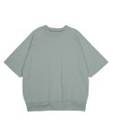 라운지에이피티(LOUNGE APT) Knit like T-Shirt_Slate Blue
