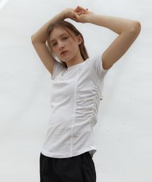 21SR SWAY CURVED T-SHIRTS (WHITE)
