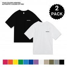 [패키지]어센틱 티셔츠 2 PACK(12 컬러)