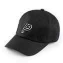 핍스(PEEPS) italic logo ball cap(black)