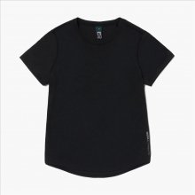 (22년미사용)7H45365 여성 C-TR MVS 반팔 라운드 티셔츠 블랙