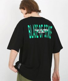 포커싱 T.B.D 티셔츠-블랙