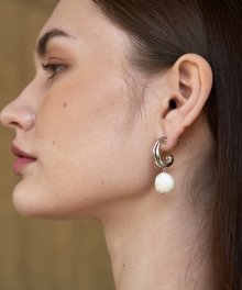 Shellstone drop Earring