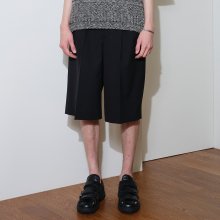 [SM21] TAILORED WIDE SHORTS Black