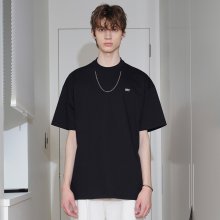 [SM21] NECKLACE SHORT SLEEVES T-SHIRTS Black