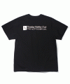 스퀘어 로고 티셔츠-블랙