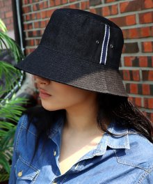 [unisex]SELVAGE DENIM BUCKET HAT