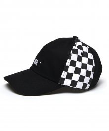 [unisex]183; POINT CHECK BLACK BALL CAP