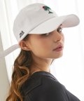 [unisex]21 PALM BEACH WHITE BALL CAP