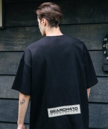 [UNISEX] INTERLOCK PATCH BOX T_BLACK