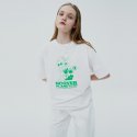 앤커버(NCOVER) ZET AND AILEN TSHIRT-WHITE