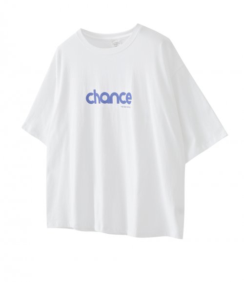 챈스챈스(CHANCECHANCE) CHANCE THE NEW VINTAGE T-SHIRT(WHITE