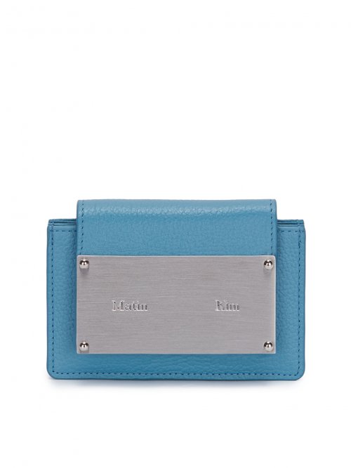 MUSINSA | MATIN KIM ACCORDION WALLET IN BLUE