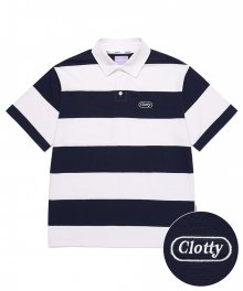 RUGBY SHORT SLEEVE T-SHIRT NAVY(CY2BMFT521A)