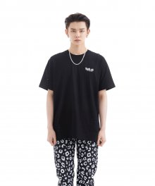 UL:KIN X TXT_RUN UP Print T-Shirts_Black