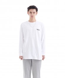 UL:KIN X TXT_RUN UP Print Long Sleeve T-Shirts_White