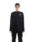 UL:KIN X TXT_RUN UP Print Long Sleeve T-Shirts_Black