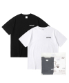 2 PACK SS TEE WHITE/BLACK(MG2EMMT599A)
