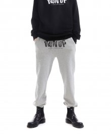 UL:KIN X TXT_RUN UP Print Sweatpants_Grey