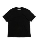 슬로우포크(SLOWPOKE) 루즈핏 크루넥 반팔 티셔츠 블랙