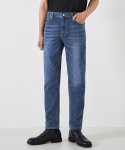오너(OWNER) Straight fit premium jeans washed blue [Turkey denim]