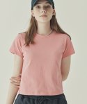온츠(ONTZ) 심볼 크롭 티셔츠 (핑크)