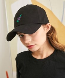 [unisex]RETRO NEONSIGN BLACK BALL CAP