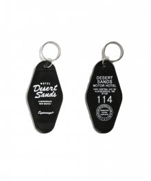DS Motor Hotel Key Tag Black