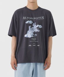 ALTOSTRATUS  하프 티셔츠 (CHARCOAL GRAY)