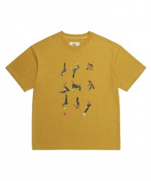 MULTI POSING T-SHIRT YELLOW